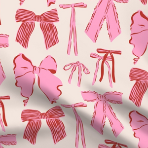 Fabric: Bows Pink/Red