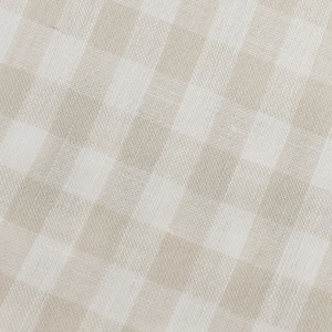 Fabric: Linen Bone Gingham