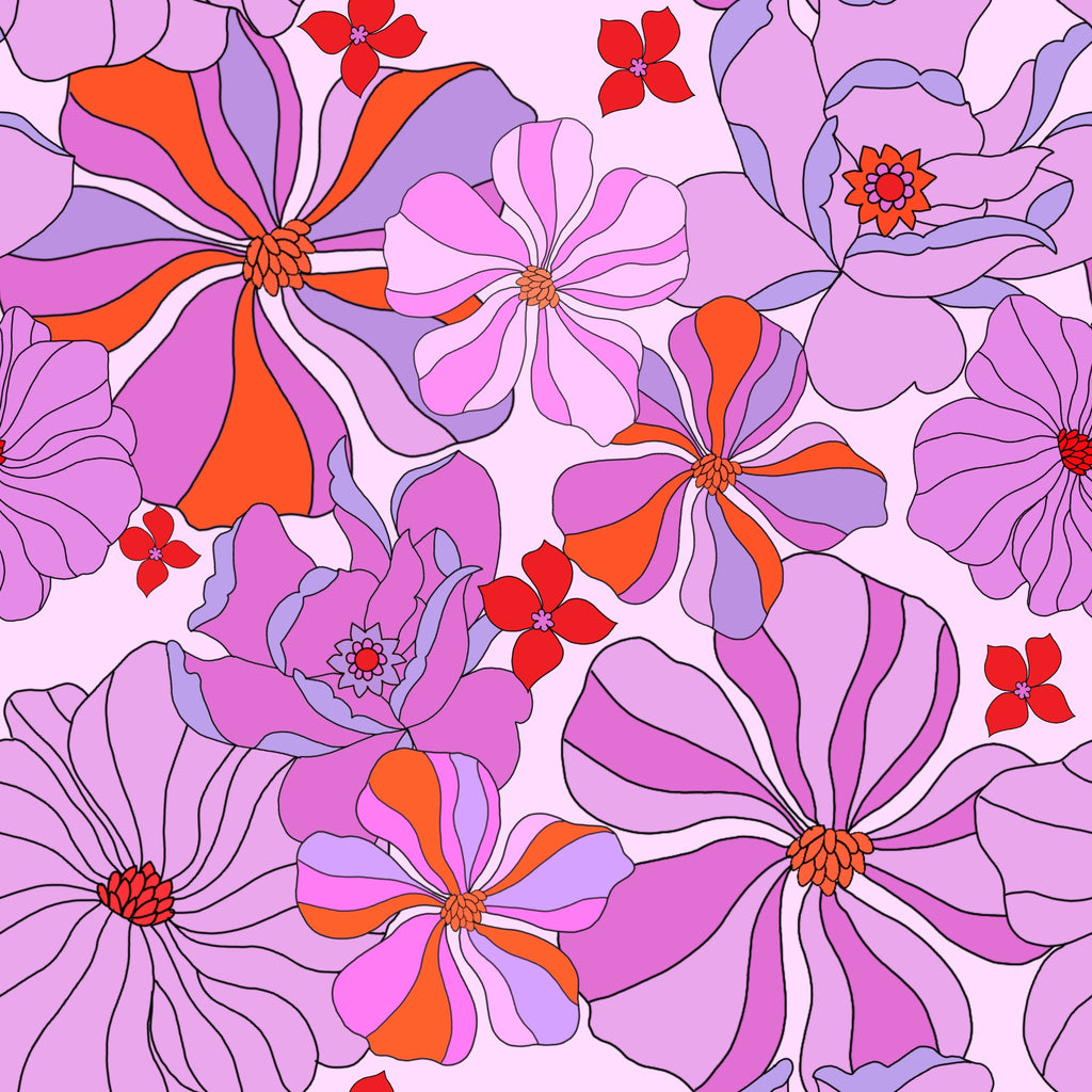 Fabric: Aulia Purple
