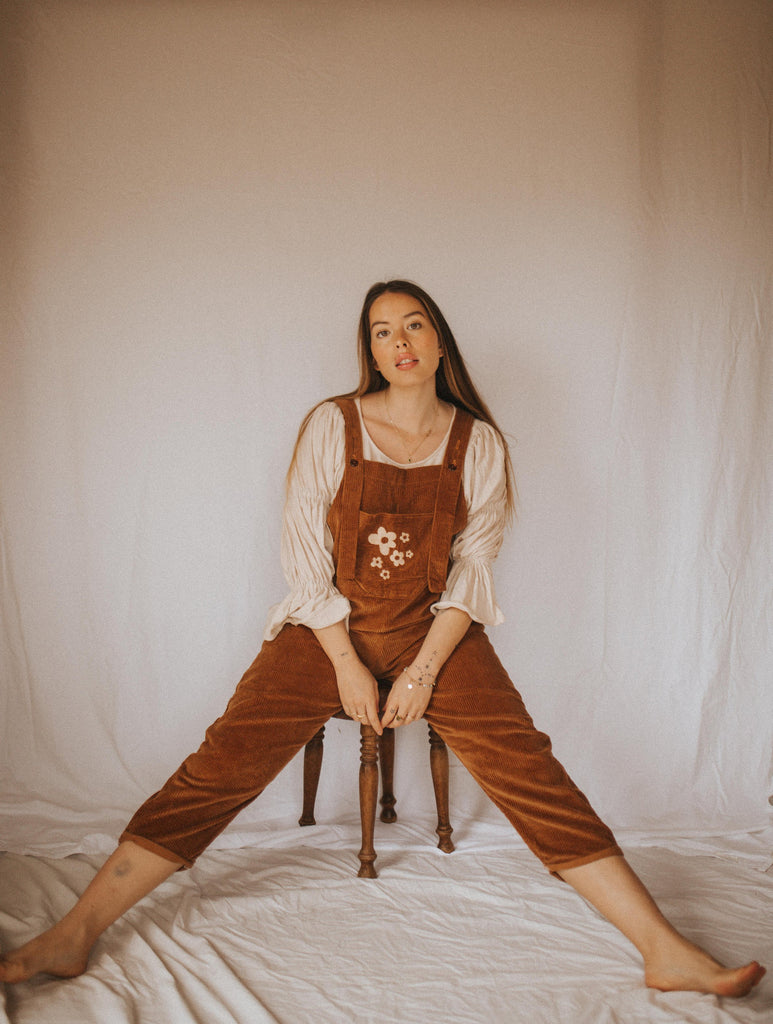 TEDDY OVERALLS - Caramel 1 WEEK
