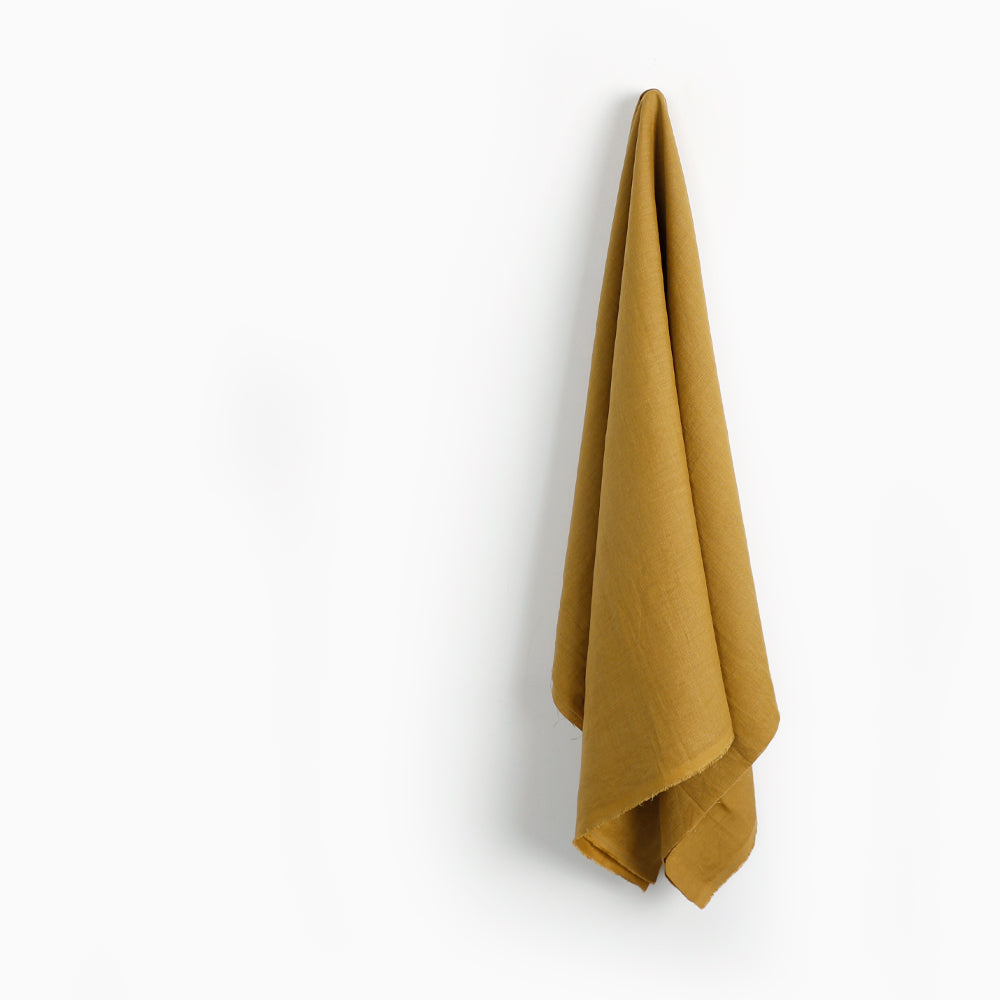 Fabric: Linen Mustard