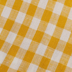 Fabric: Linen Yellow Gingham