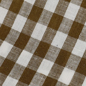 Fabric: Linen Olive Gingham