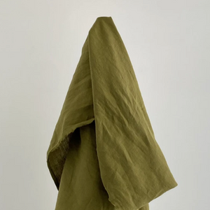 Fabric: Linen Moss