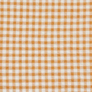 Fabric: Cotton Apricot Gingham